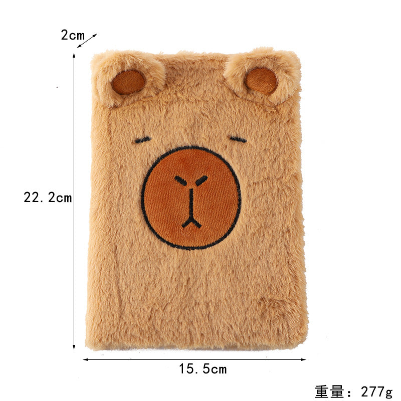 Wholesale Cartoon  Plush Notebook Gift